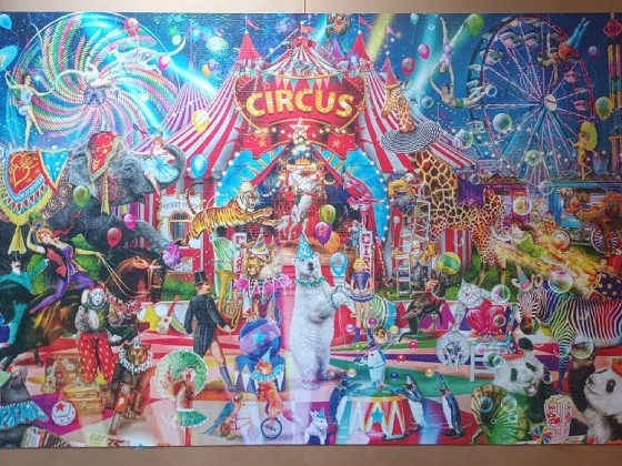 A Night at the Circus by Aimee Stewart,  5000 pieces ( Jumbo )
