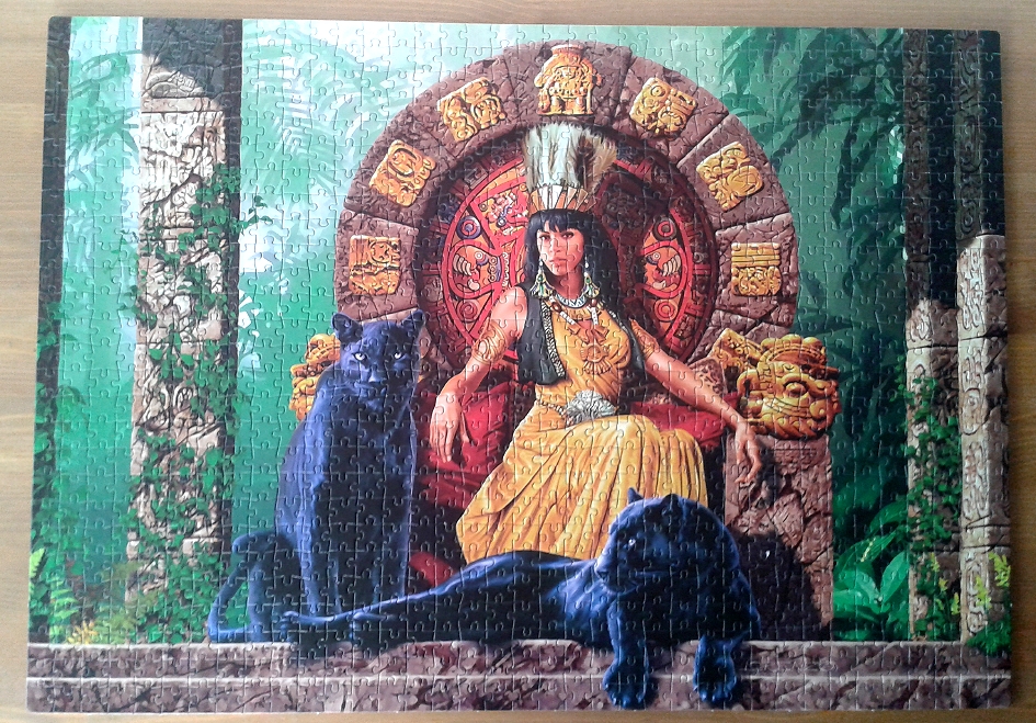 Aztec Queen , Meiklejohn Graphics ( 2006 ) 1000 Pieces ( Clementoni )