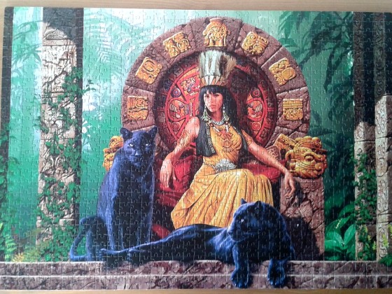 Aztec Queen , Meiklejohn Graphics ( 2006 ) 1000 Pieces ( Clementoni )