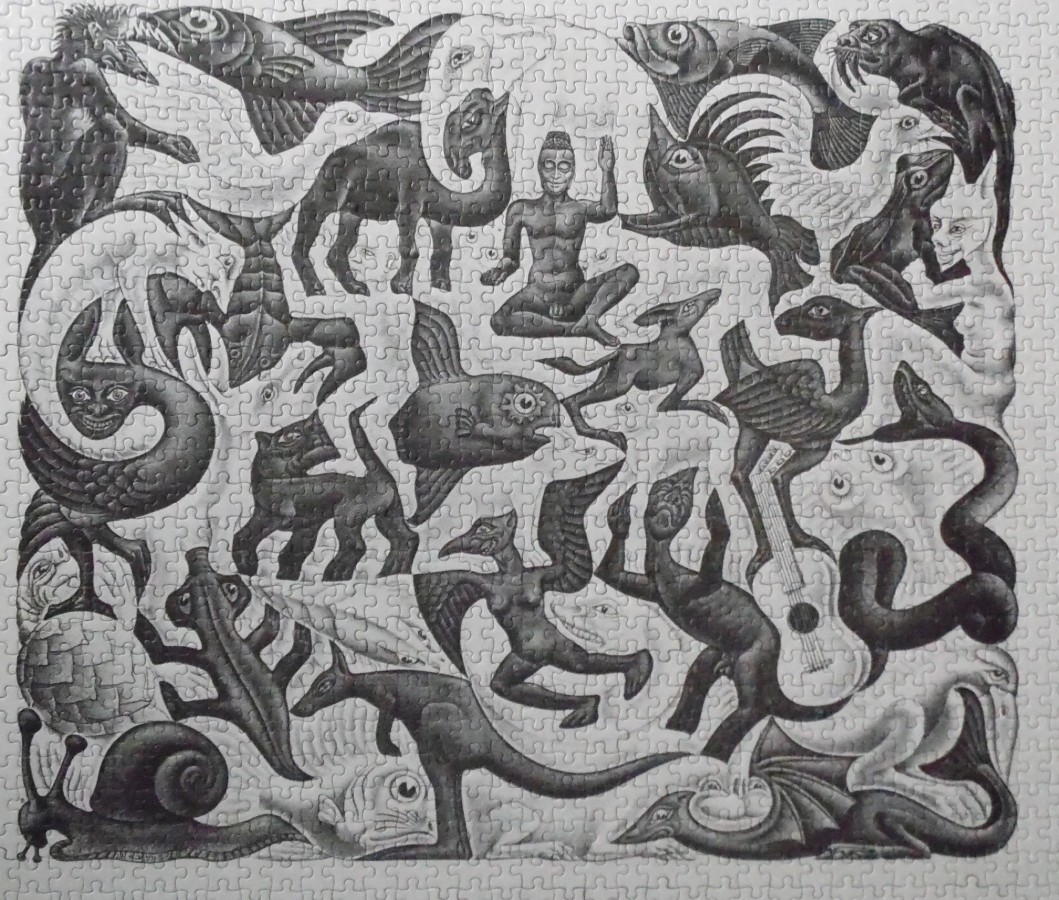 Mosaic II - M.C. Escher von shaddowww