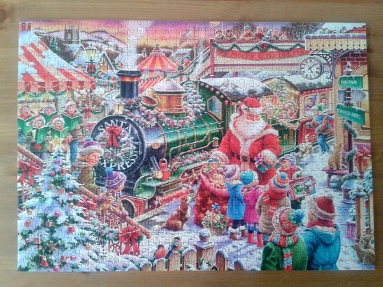 Santa Express 1000 Pieces ( Ravensburger Puzzle )