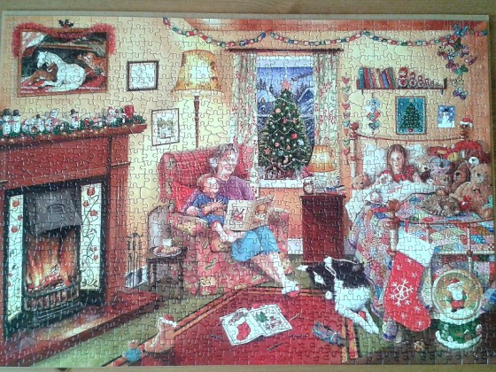 A story for christmas by Tracy Hall ( 2016 ) 1000 Pieces ( The House of Puzzles Ltd. )