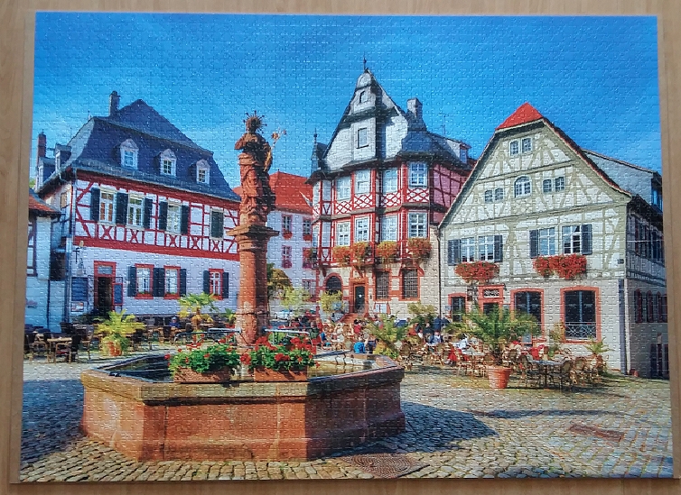 Market Square, Heppenheim, Germany 3000 Pieces ( Trefl )