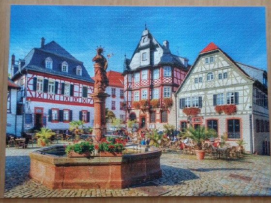 Market Square, Heppenheim, Germany 3000 Pieces ( Trefl )