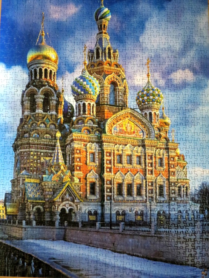 Educa 1000 Teile Erlöserkirche in St. Petersburg