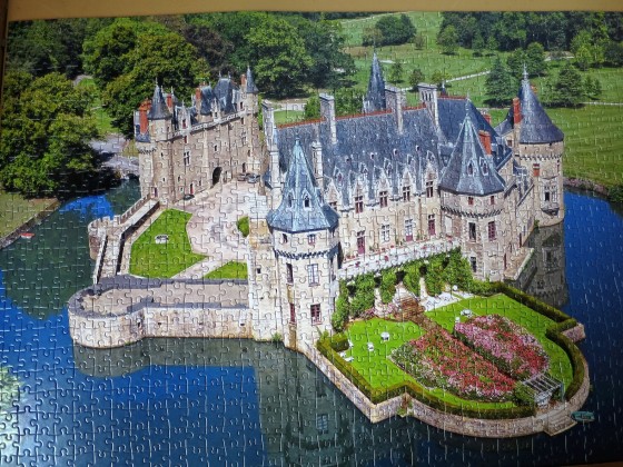 1000 Teile Schloss an der Loire