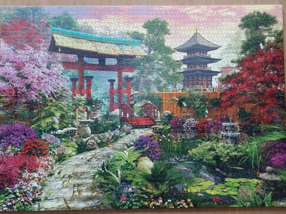 Japan Garden by Dominic Davison ( 2014 ) 3000 Pieces ( Educa Puzzle )