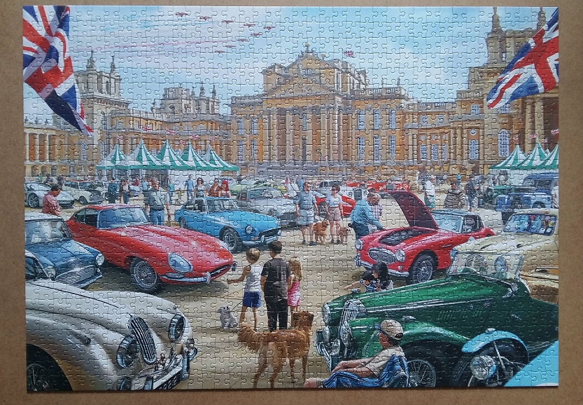 Classic Car Show by Steve Crisp ( 2015 )  1000 Pieces ( Falcon de luxe )