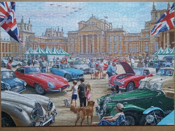 Classic Car Show by Steve Crisp ( 2015 )  1000 Pieces ( Falcon de luxe )