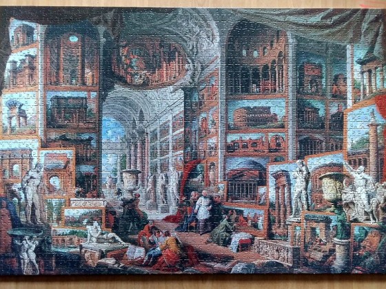 Ancient Rome  by Giovanni Paolo Pannini 2000 Pieces ( Clementoni )