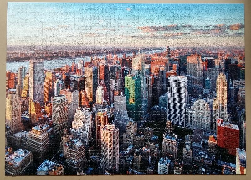 Manhattan, New York, USA. 3000 Pieces ( Dino Puzzle )