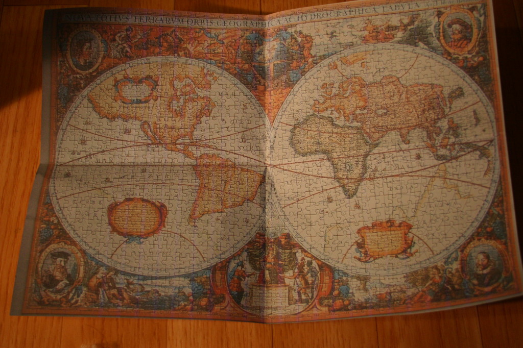 Historische Weltkarte, 1000
