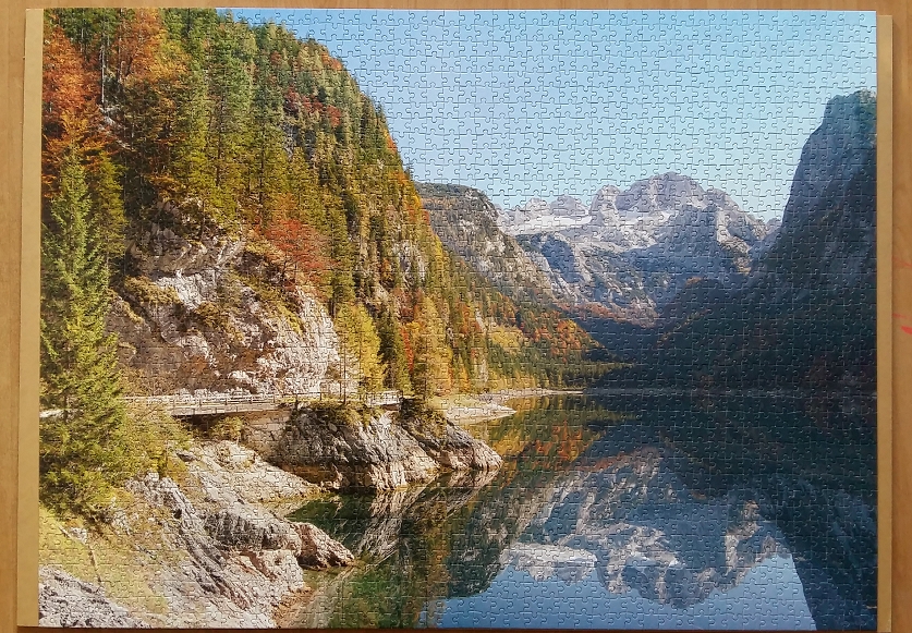 Gosausee , Austria 2000 Pieces ( Castorland Puzzle )