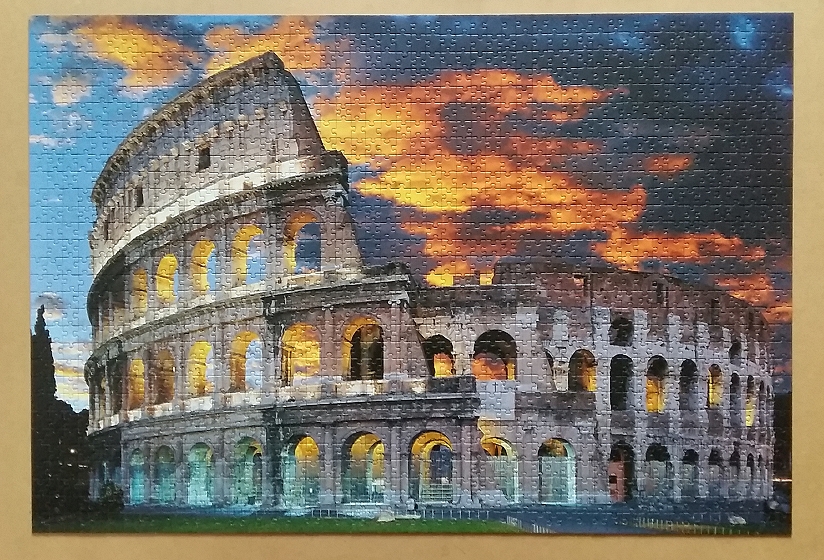 The Collosseum in Rome 1500 Pieces ( Trefl )