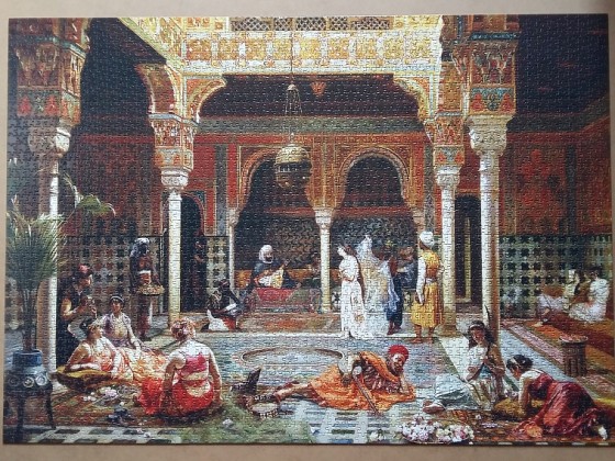 The Introduction after the Bath by Filippo Baratti 3000 Pieces ( Anatolian )