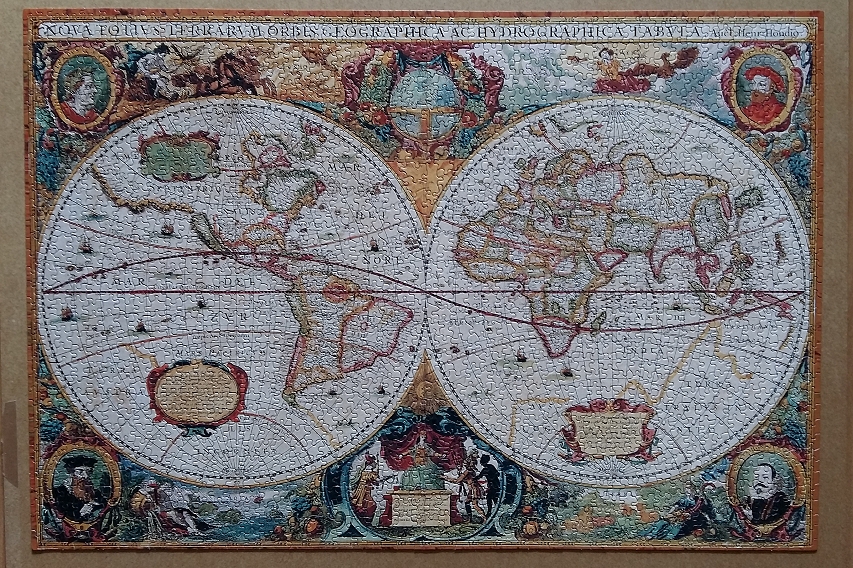 Antique World Map 2000 Pieces ( Eurographics )