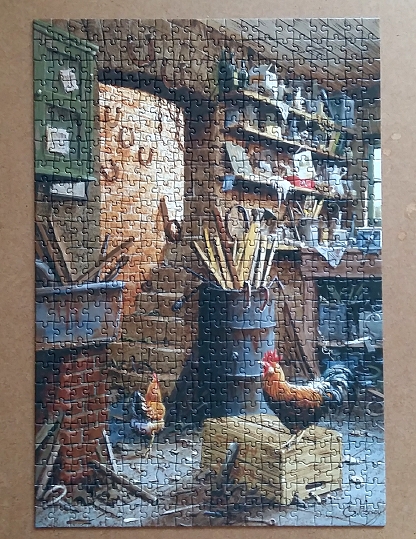 The Workshop by Edward Hersey 500 Pieces ( Anatolian )