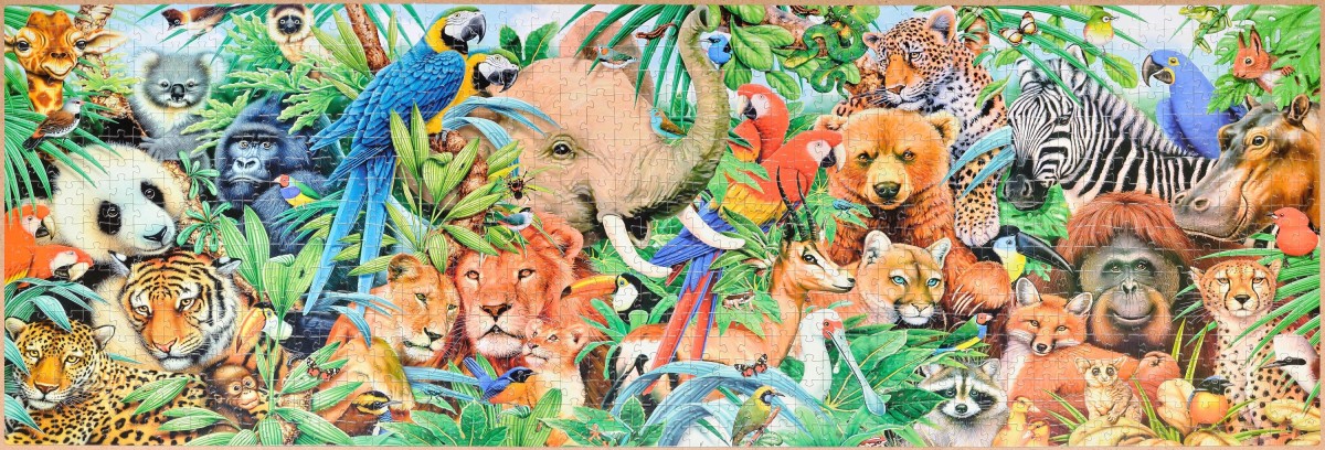 Step-Puzzle - Animals World, 1000