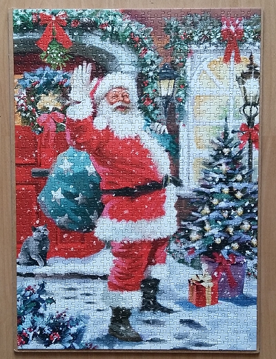 Santa's Arrival 1000 Pieces ( Falcon de luxe )