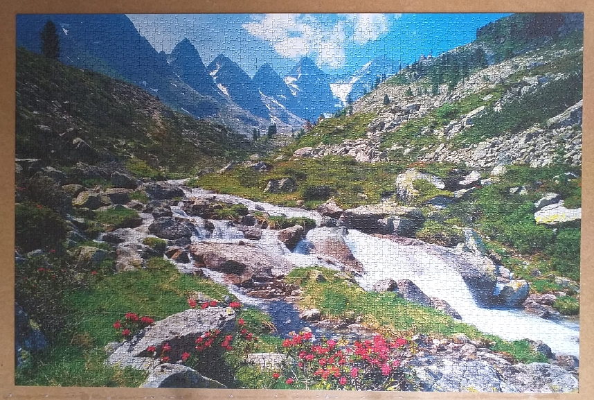Austria , Tirol. 3168 Pieces ( Ravensburger Puzzle ).