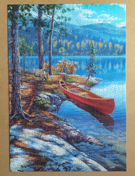 Time Well Spent by Darrel Bush 1504 Pieces ( Clementoni )