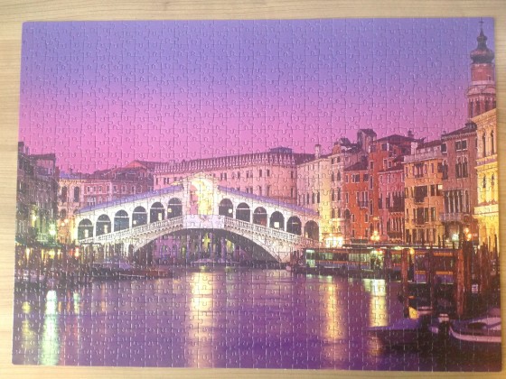 Rialtobrücke (Ponte di Rialto), Venedig - Clementoni (HQ Travel) - 1000 Teile - no. 39068