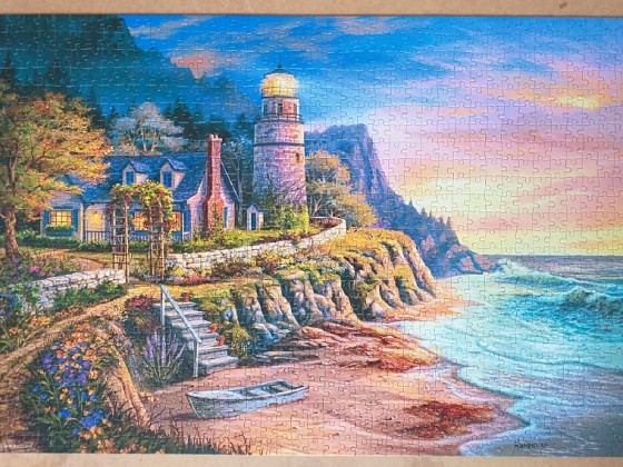 Lighting the Way by Humphries 1000 Pieces ( Castorland Puzzle )