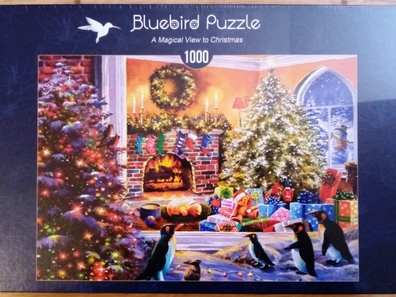 A Magical View to Christmas, Bluebird, 1000 Teile