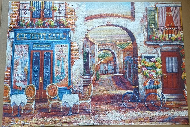 Le petit Cafe by John 'O Brien 4000 pieces ( Educa Puzzle )