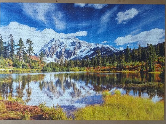 Mount Shuksan , Washington, USA. 3000 Pieces ( Educa Puzzle )