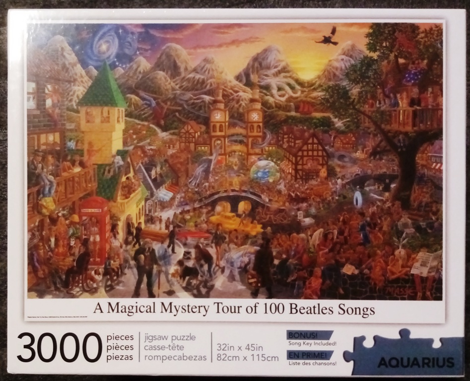 A Magical Mystery Tour of 100 Beatles Songs, Aquarius, 3000 Teile