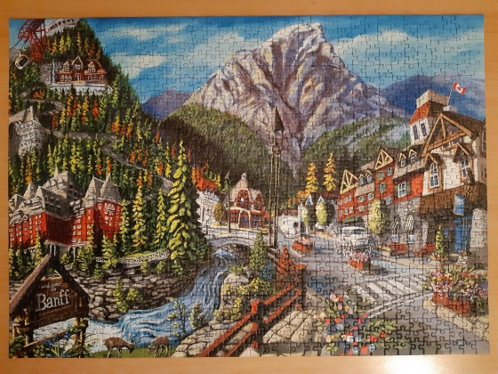 Ravensburger Canadian collection 1000 Teile