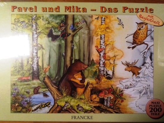 Pavel und Mika - Das Puzzle, Ravensburger, 200 Teile