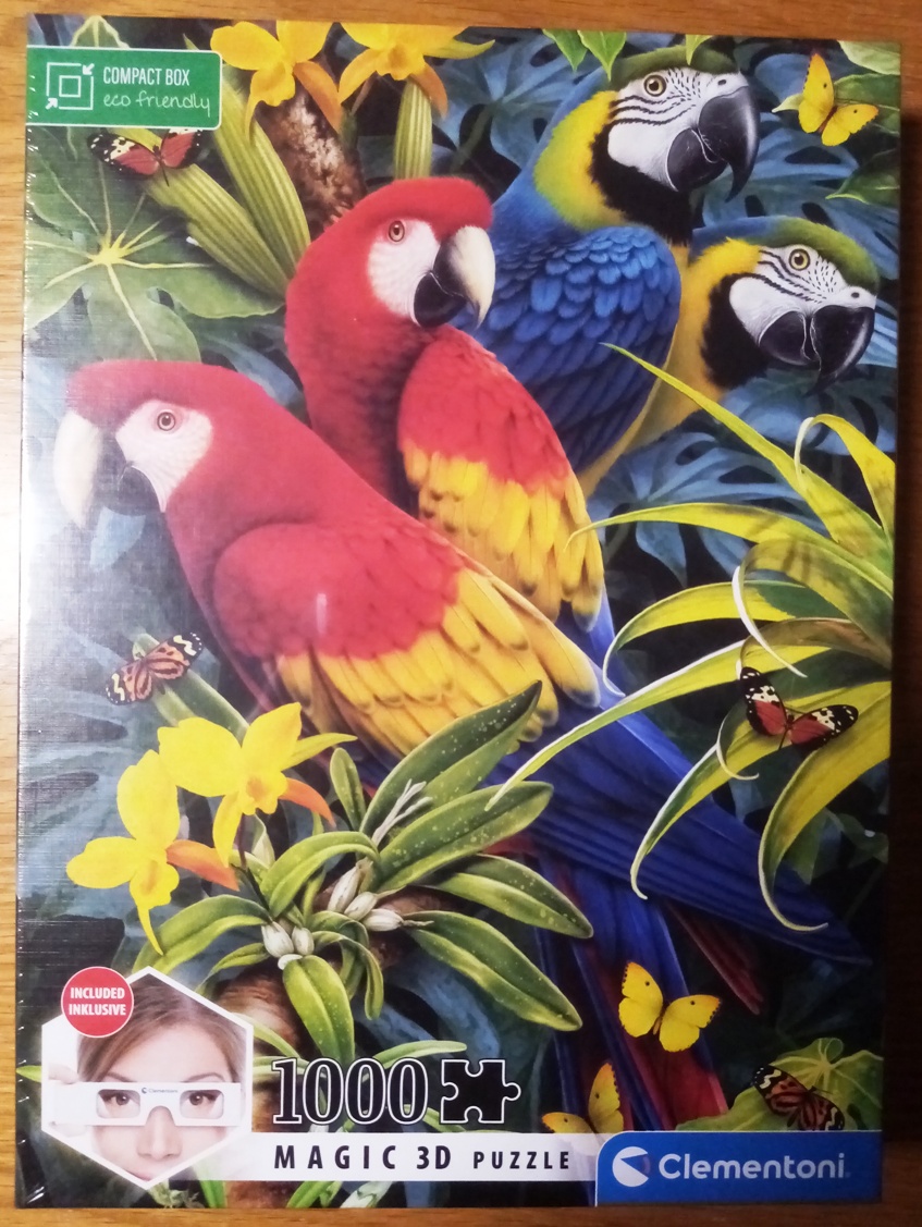 Majestic Macaws, Clementoni, 1000 Teile