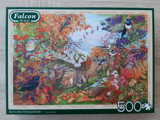 „Autumn Hedgerow“ (Anne Searle) von Falcon