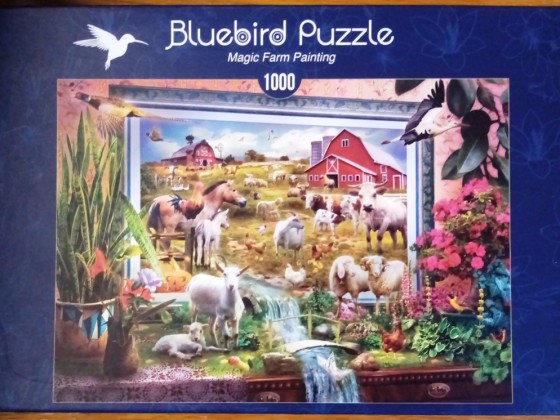 Magic Farm Painting, 1000 Teile, Bluebird