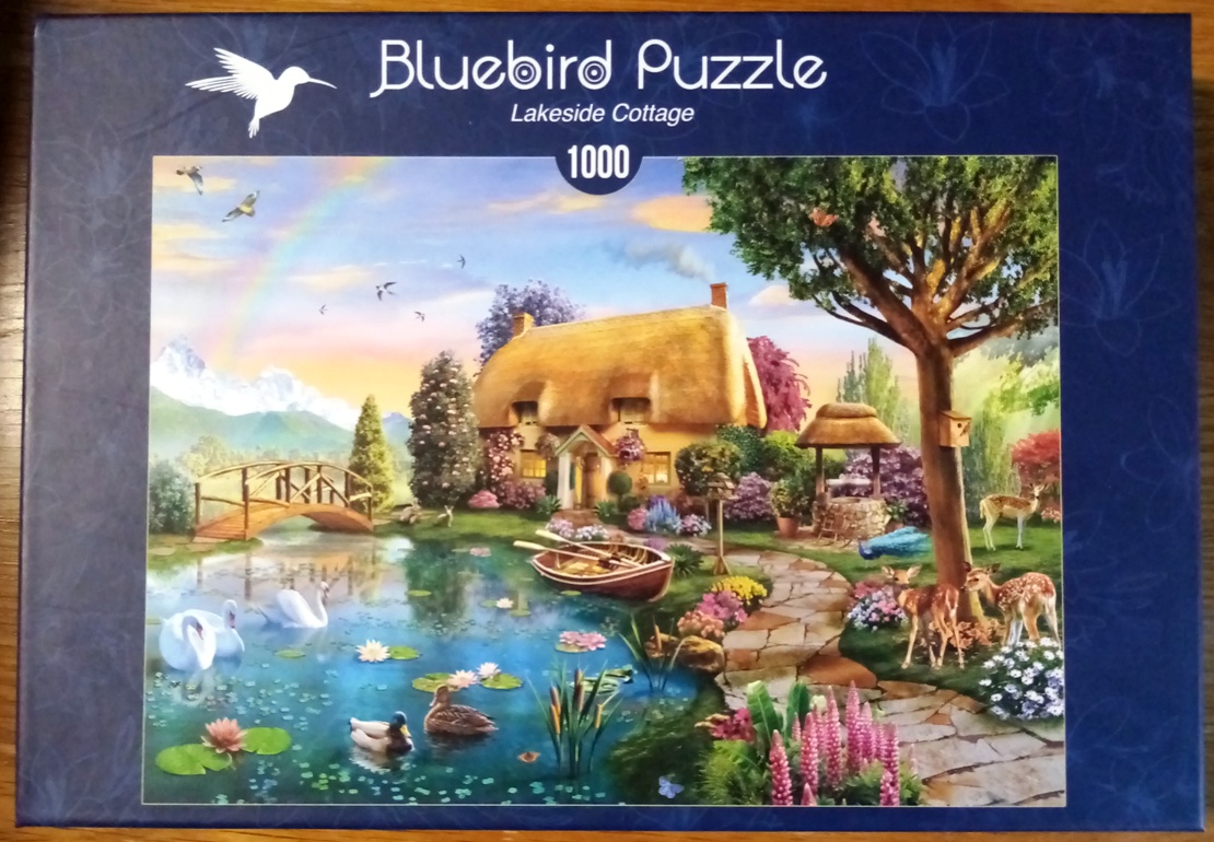 Lakeside Cottage, 1000 Teile, Bluebird