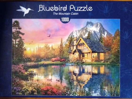 The Mountain Cabin, 1000 Teile, Bluebird