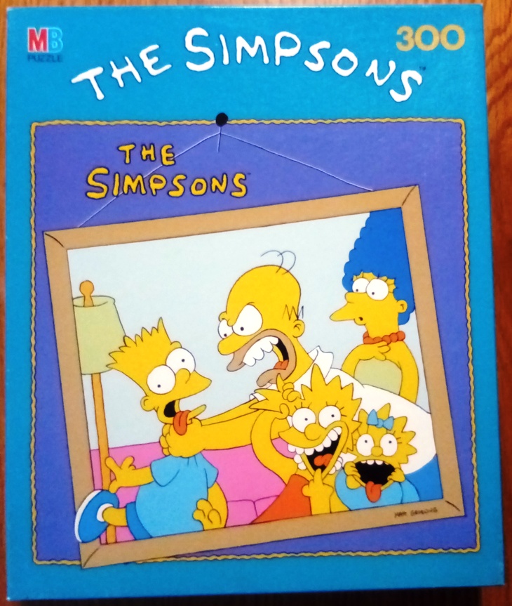 The Simpsons, MB, 300 Teile
