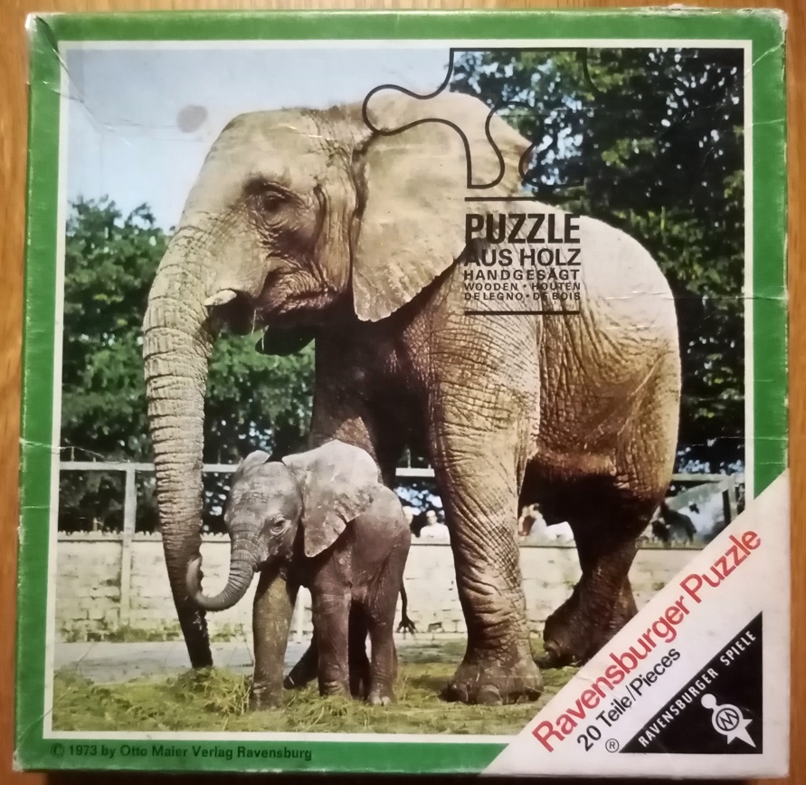 Elefanten, 20 Holzteile, Ravensburger