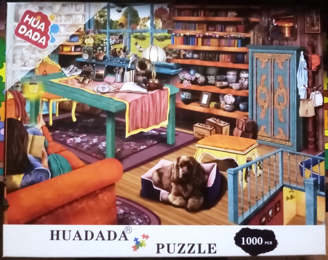Window Cat, 1000 Teile, Huadada