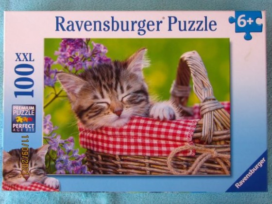 RAVENSBURGER		10 539 7 Schlafendes Kätzchen (100 XXL)	100				Bestand Nr. 053 1011