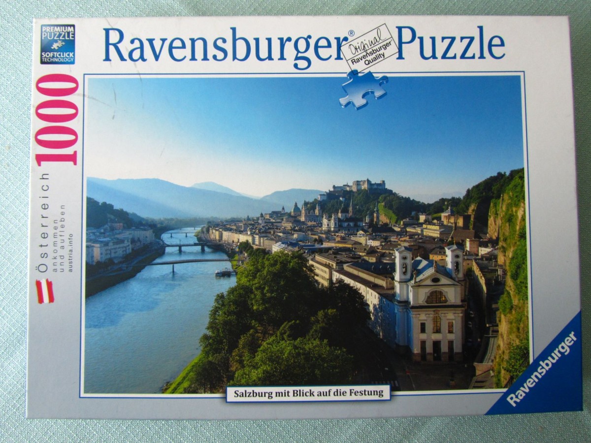 RAVENSBURGER	 	89 351 5	 Salzburg mit Blick auf die Festung (Österreich ankommen und aufleben) 	1000