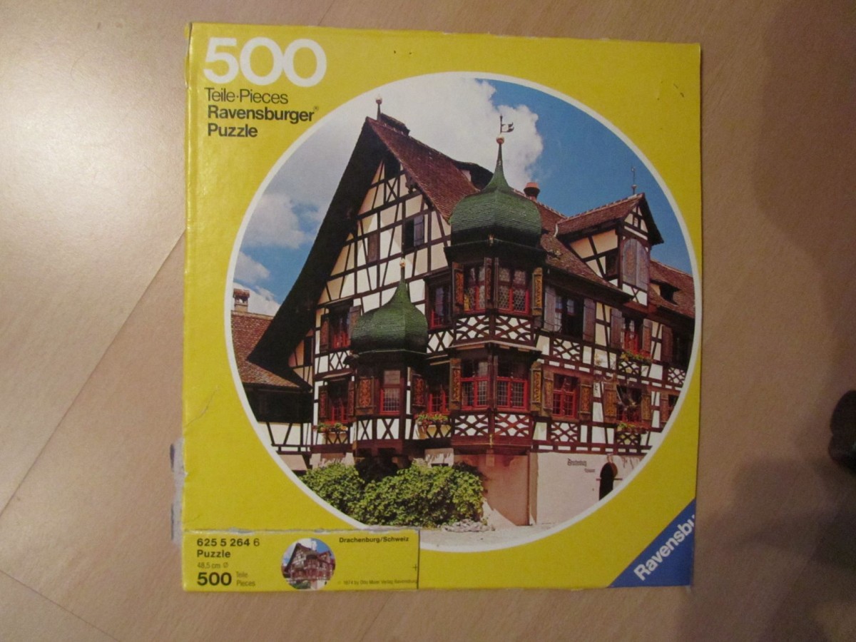 RAVENSBURGER	625 5 264 6 Drachenburg/Schweiz (Rondo) 500	Bestand Nr. 019
