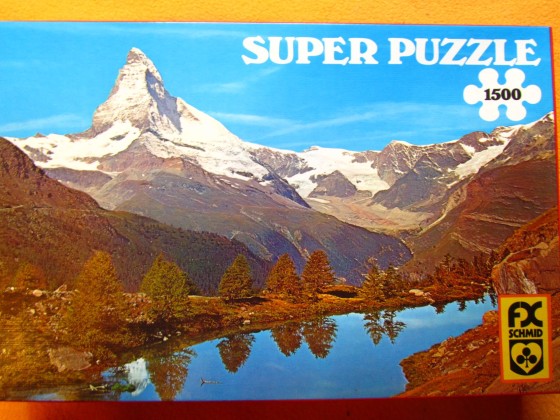 FX SCHMID	98404 Grindjisee Schweiz (Super Puzzle)	1500		Bestand Nr. 025