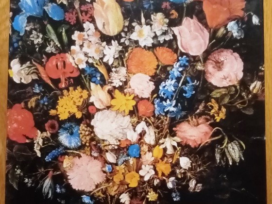Brueghel/Blumen in brauner Vase, Schmidt, 1000 Teile
