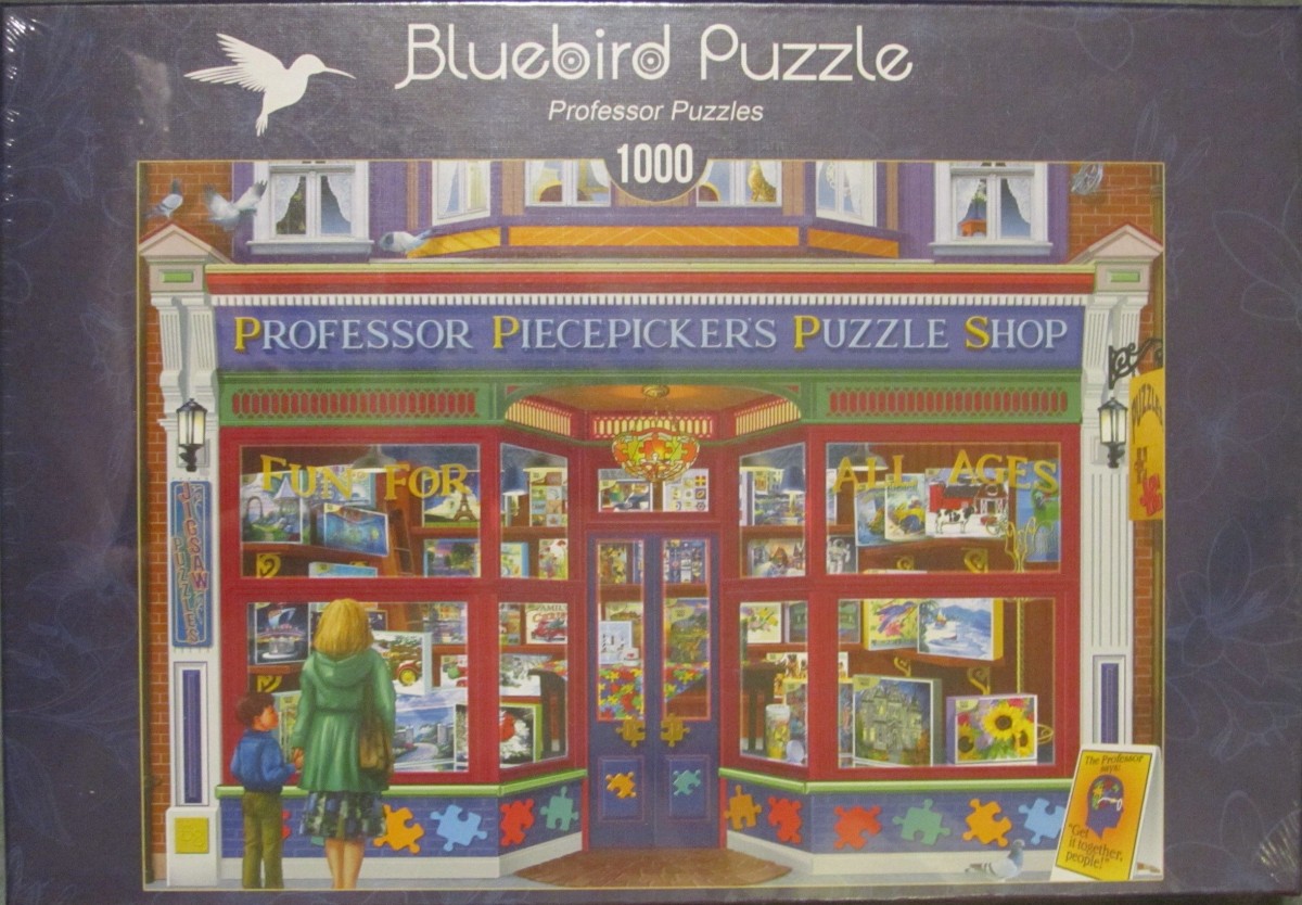 Professor Puzzles	1000	BLUEBIRD	© Bigelow Illustrations	3 663384 705090	70 509-P Breit	68,3 x 48,0		Bestand Nr. 114 1062