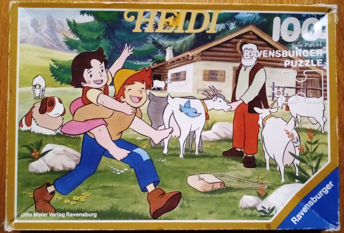 Heidi und ihre Freunde, Ravensburger, 100 Teile
