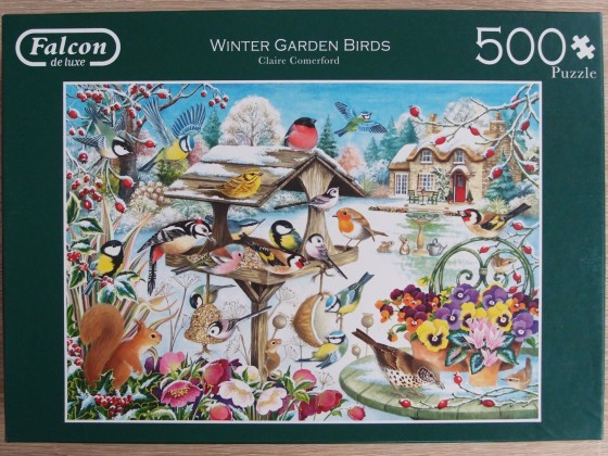 Winter Garden Birds (Claire Comerford) von Falcon (Jumbo)