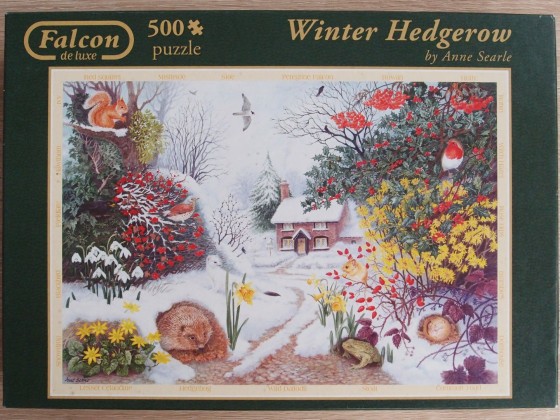 Winter Hedgerow (Anne Searle) von Falcon (Jumbo)